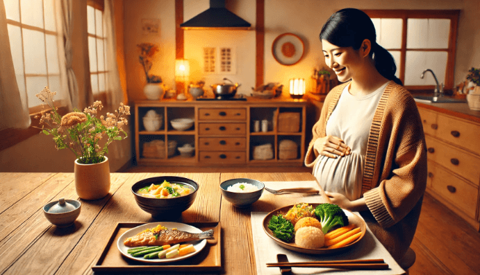 妊婦と手料理