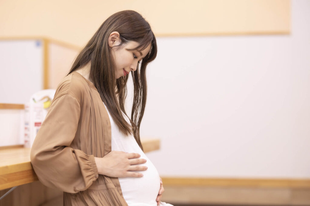 胎動を感じやすい妊婦