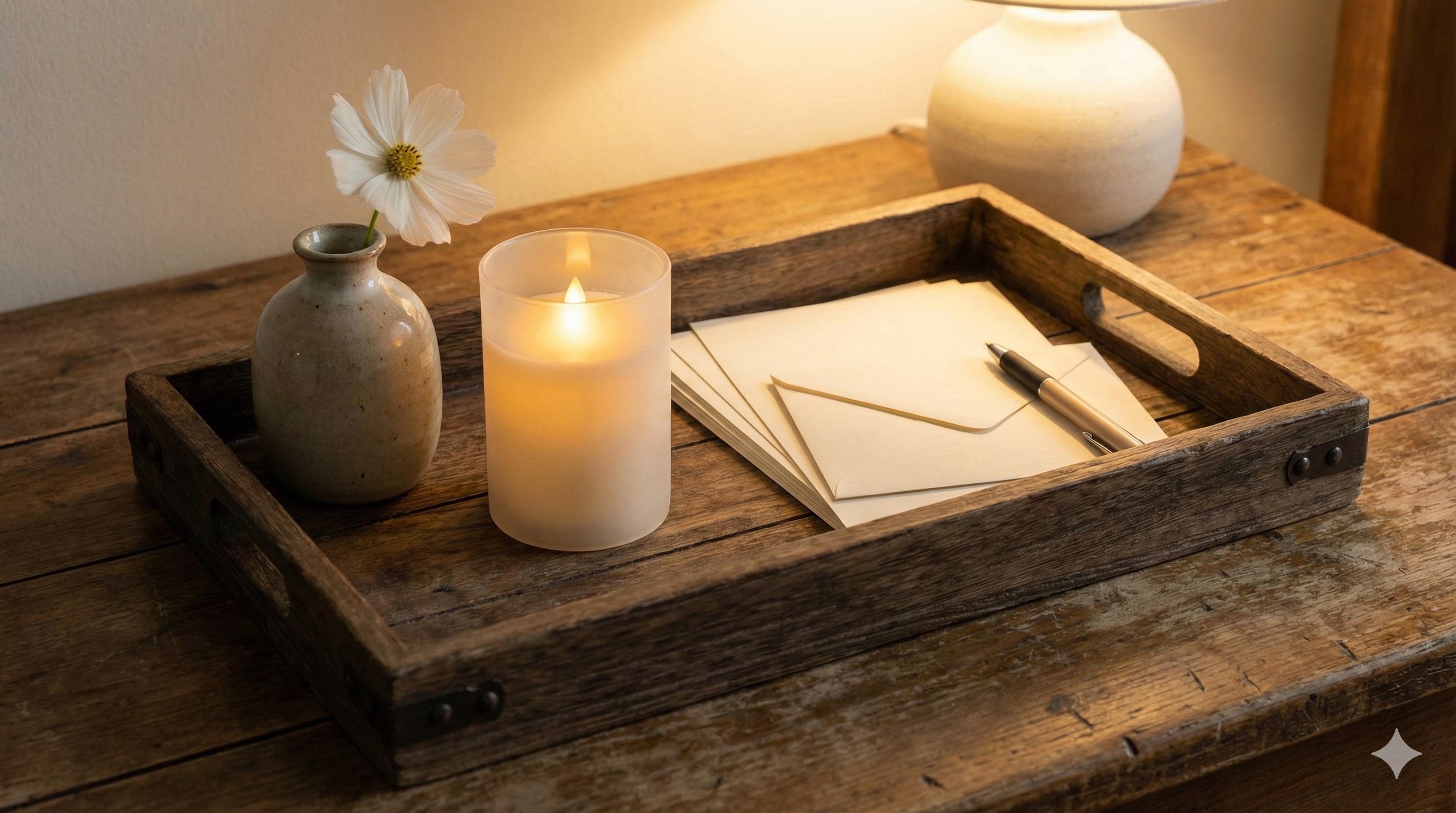 A quiet, settled space